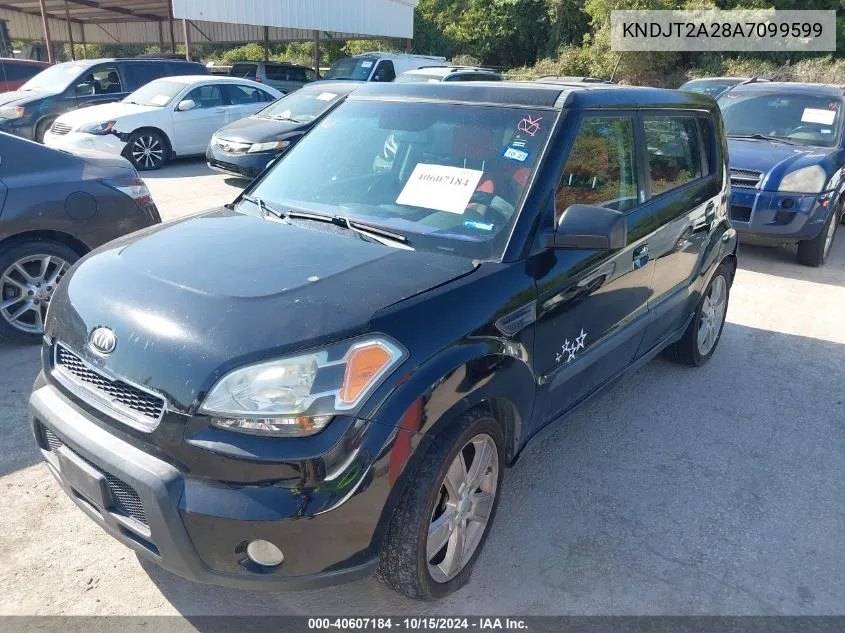 2010 Kia Soul Sport VIN: KNDJT2A28A7099599 Lot: 40607184