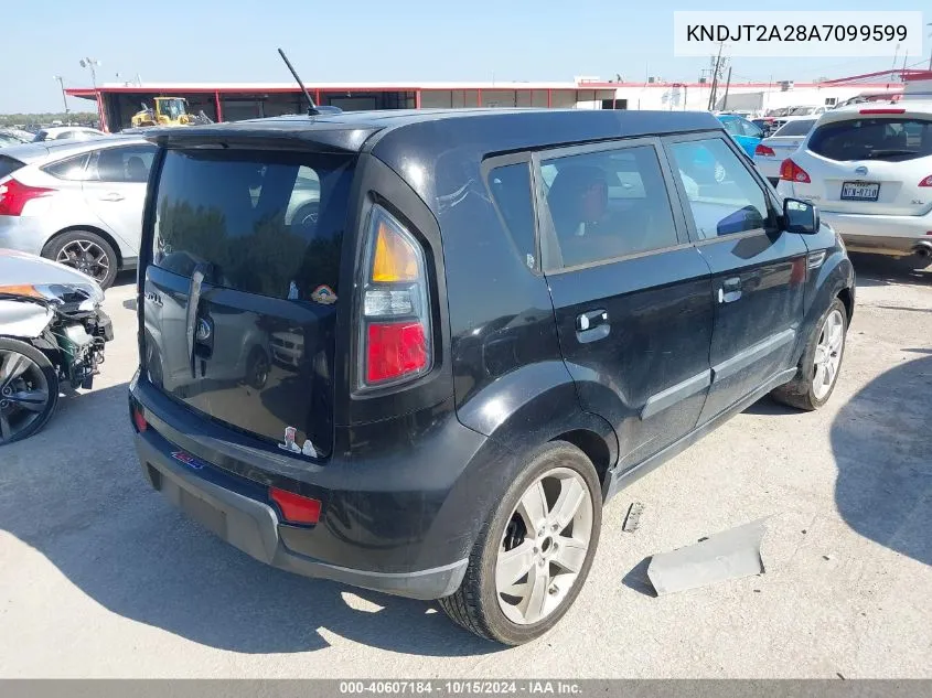 2010 Kia Soul Sport VIN: KNDJT2A28A7099599 Lot: 40607184