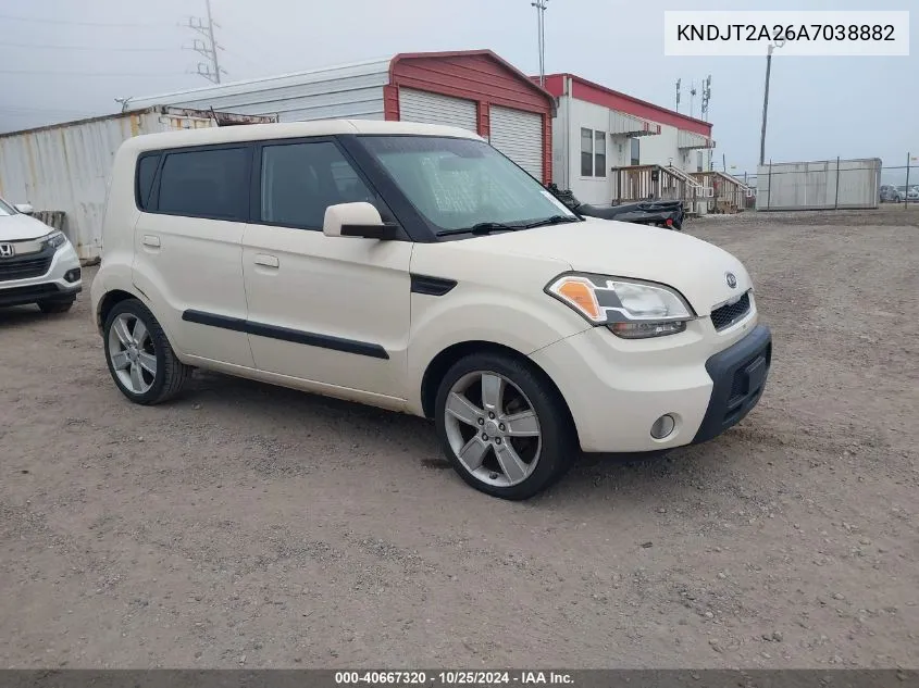 2010 Kia Soul ! VIN: KNDJT2A26A7038882 Lot: 40667320