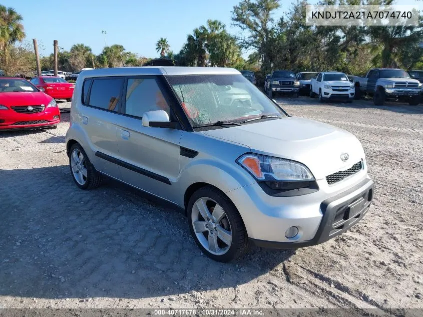 2010 Kia Soul Sport VIN: KNDJT2A21A7074740 Lot: 40717678