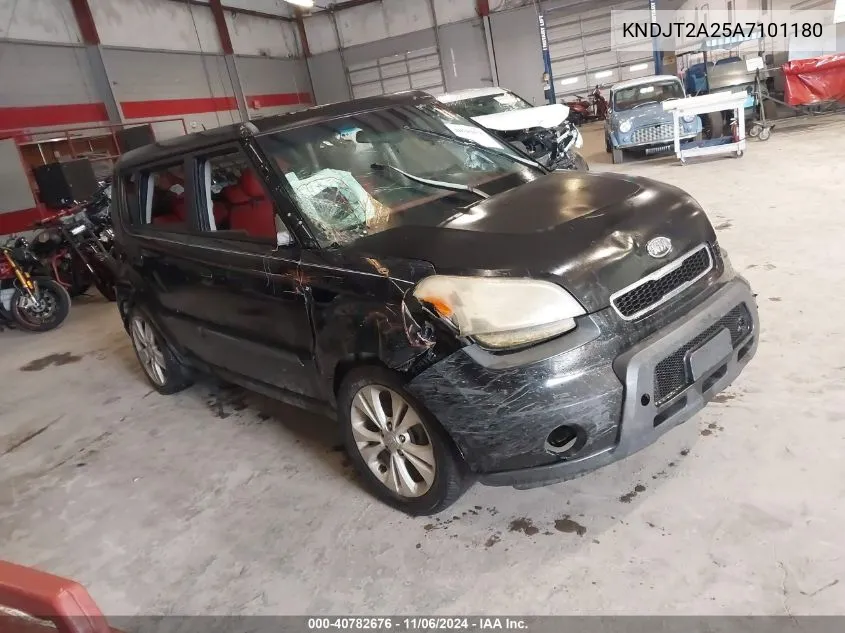 2010 Kia Soul Sport VIN: KNDJT2A25A7101180 Lot: 40782676