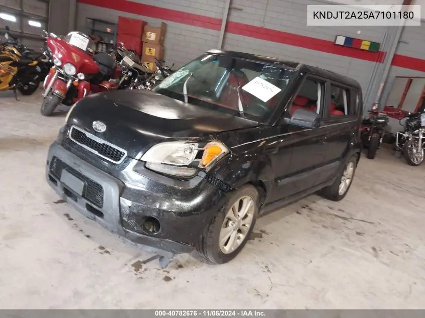 2010 Kia Soul Sport VIN: KNDJT2A25A7101180 Lot: 40782676