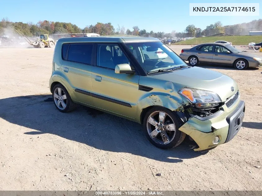 2010 Kia Soul ! VIN: KNDJT2A25A7174615 Lot: 40783096