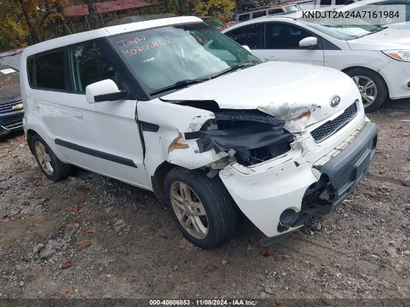 2010 Kia Soul + VIN: KNDJT2A24A7161984 Lot: 40806853