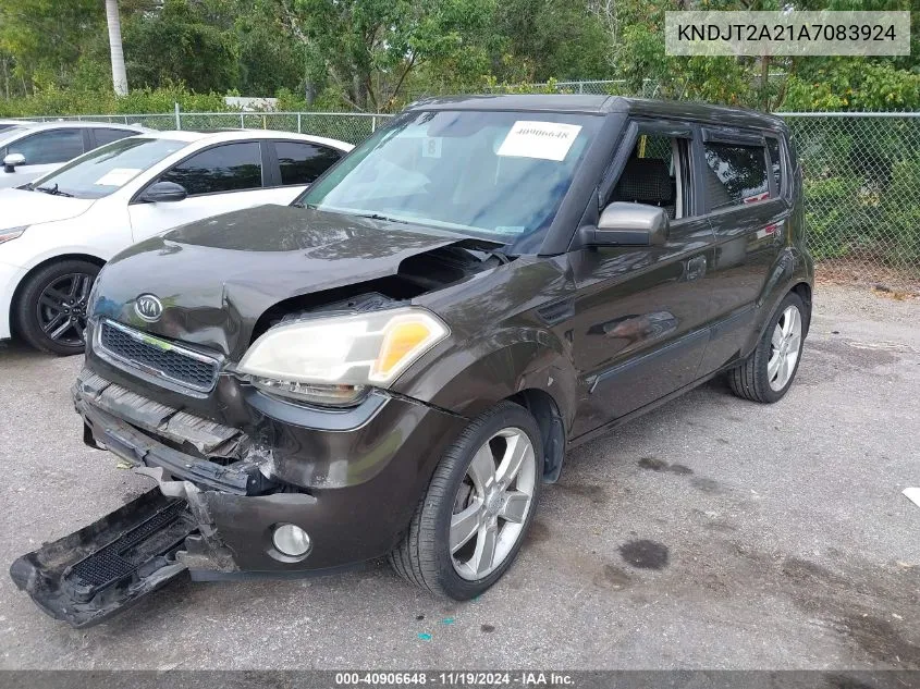 2010 Kia Soul ! VIN: KNDJT2A21A7083924 Lot: 40906648