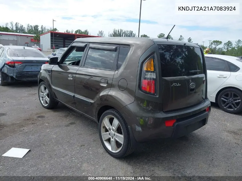 2010 Kia Soul ! VIN: KNDJT2A21A7083924 Lot: 40906648