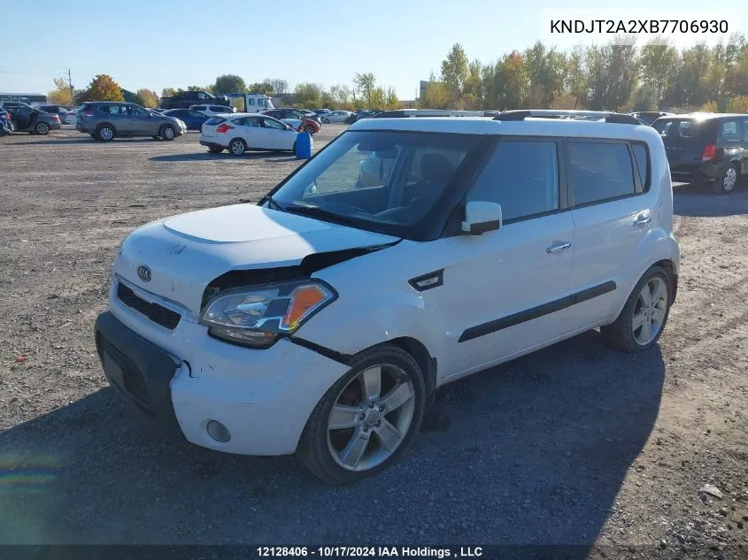 KNDJT2A2XB7706930 2011 Kia Soul