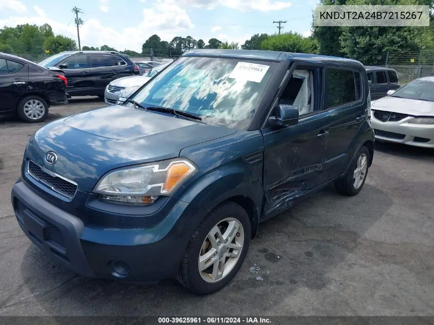 KNDJT2A24B7215267 2011 Kia Soul +