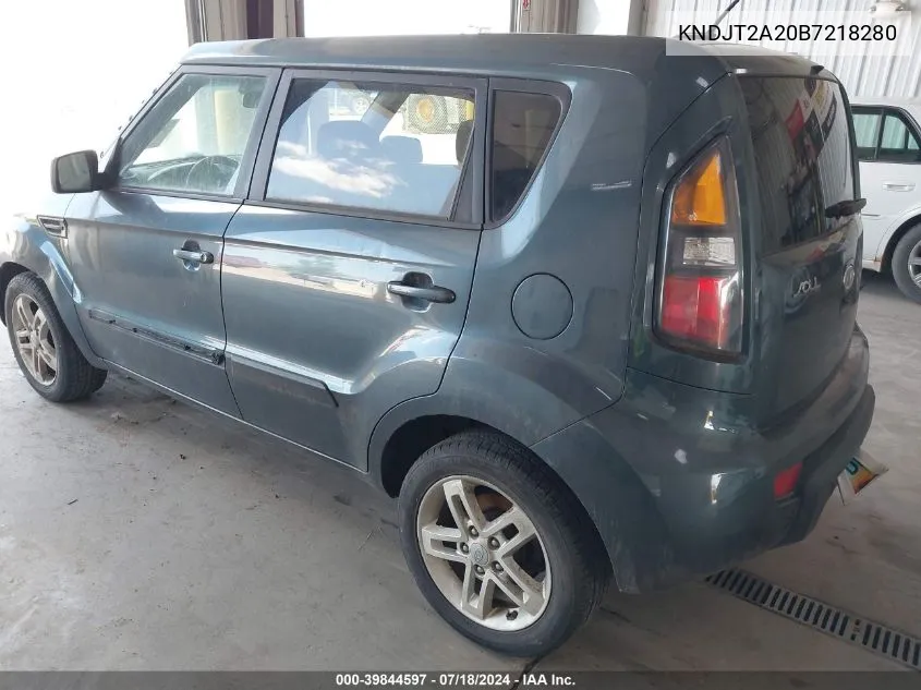 KNDJT2A20B7218280 2011 Kia Soul +