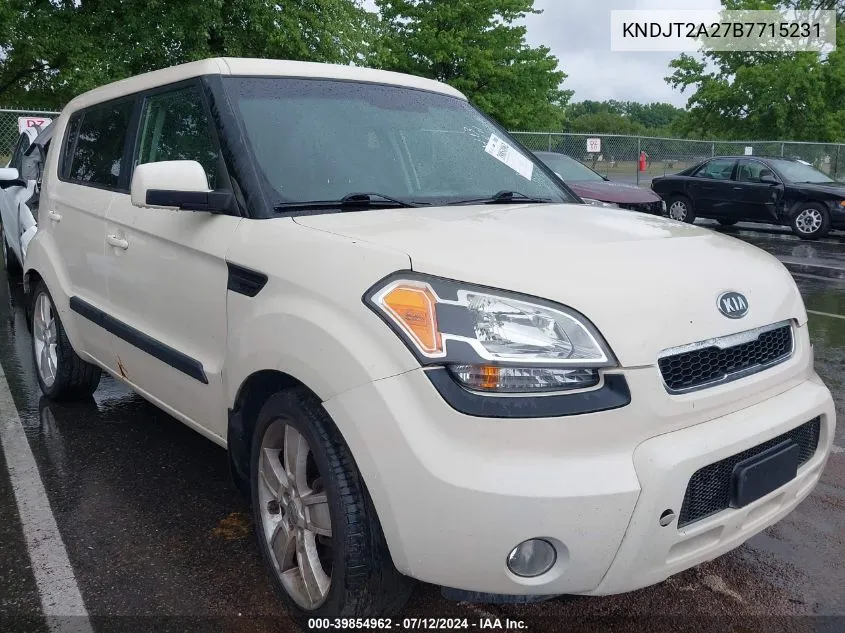 KNDJT2A27B7715231 2011 Kia Soul !