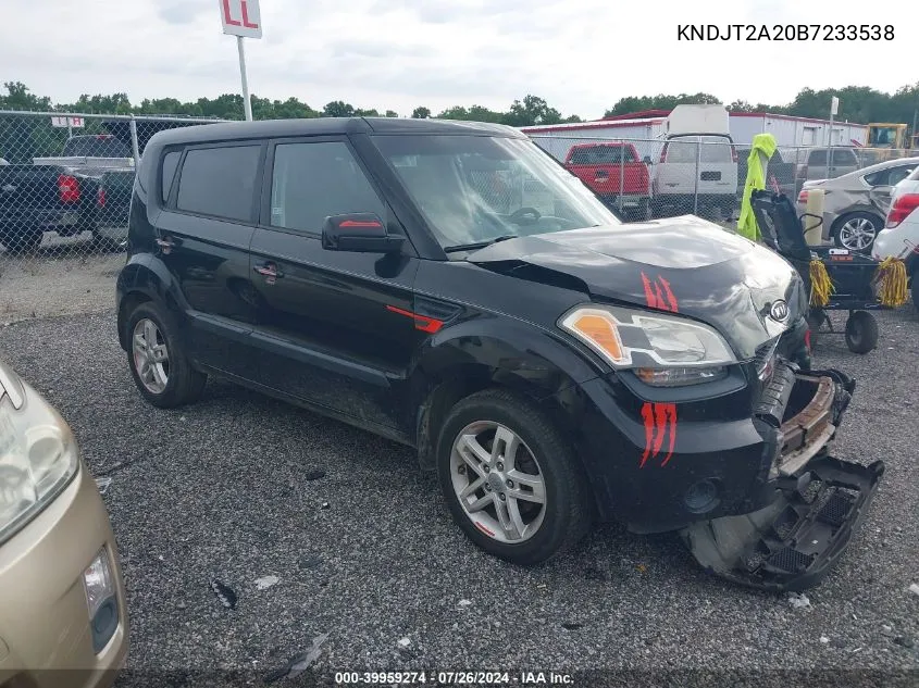 KNDJT2A20B7233538 2011 Kia Soul +/!/Sport