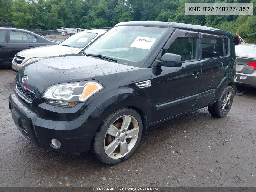 KNDJT2A24B7274352 2011 Kia Soul !