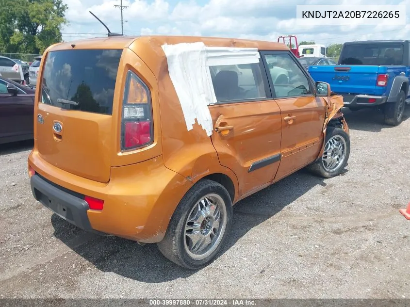 KNDJT2A20B7226265 2011 Kia Soul +