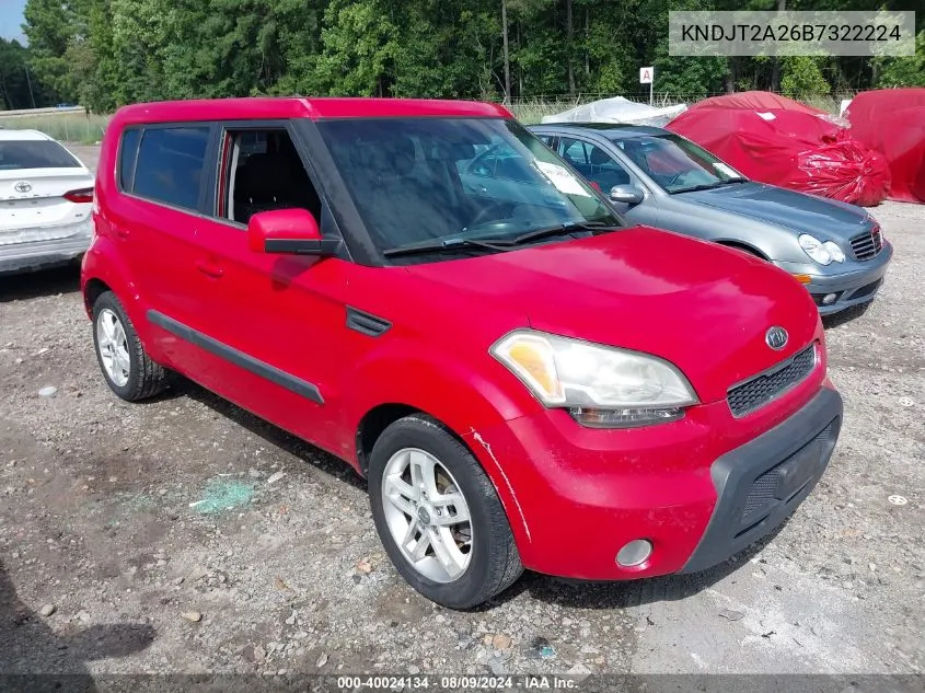 KNDJT2A26B7322224 2011 Kia Soul +