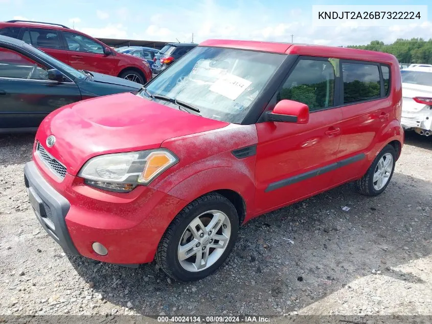 KNDJT2A26B7322224 2011 Kia Soul +