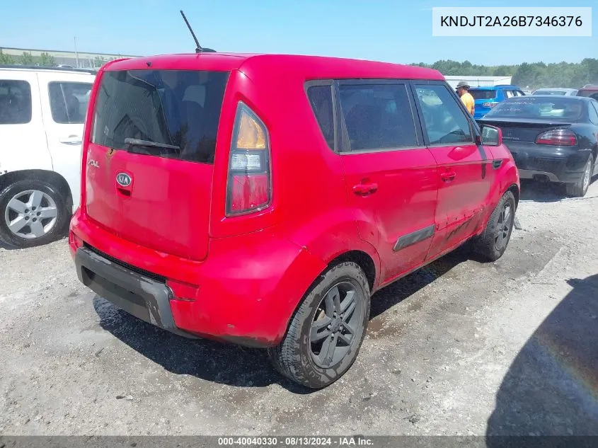 KNDJT2A26B7346376 2011 Kia Soul +