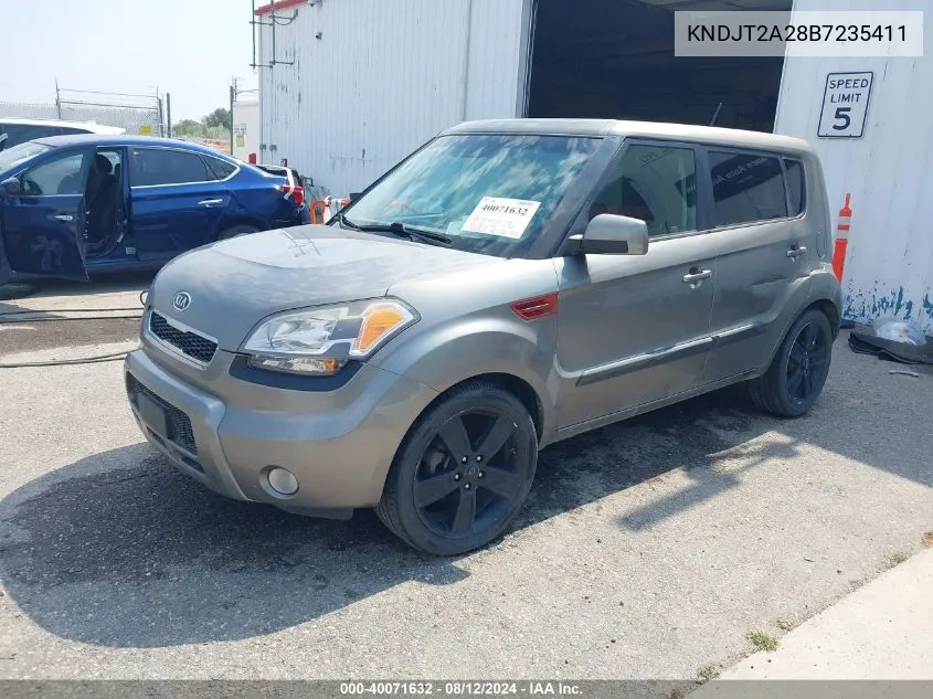 2011 Kia Soul ! VIN: KNDJT2A28B7235411 Lot: 40071632