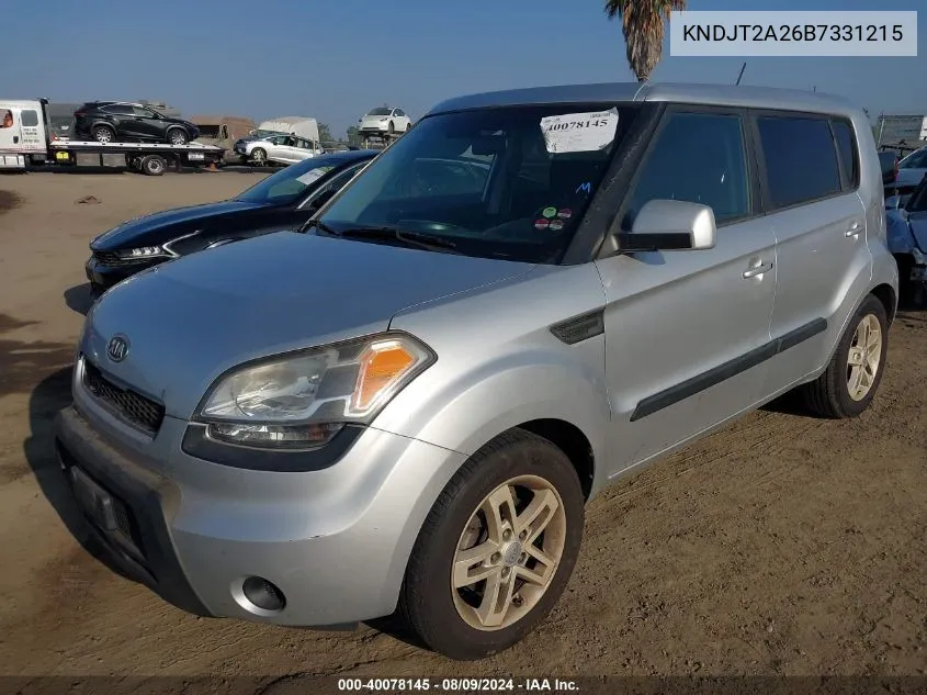 KNDJT2A26B7331215 2011 Kia Soul +