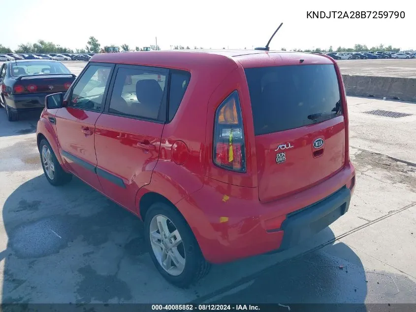 KNDJT2A28B7259790 2011 Kia Soul +