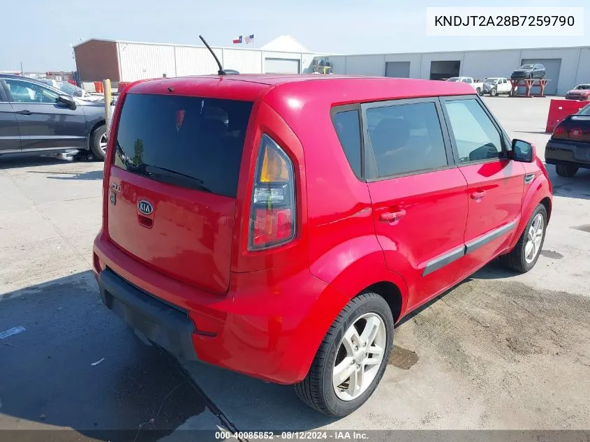 KNDJT2A28B7259790 2011 Kia Soul +