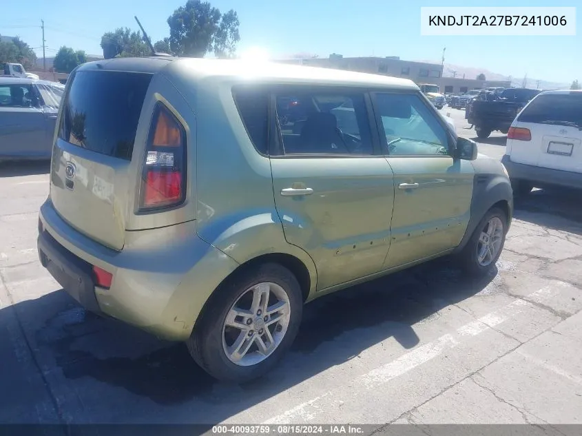 KNDJT2A27B7241006 2011 Kia Soul +