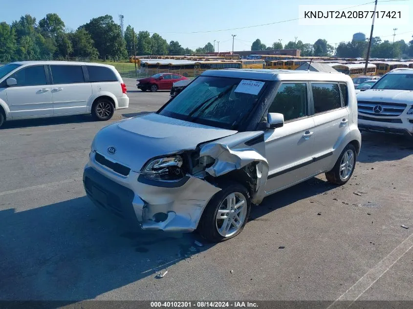 KNDJT2A20B7717421 2011 Kia Soul +