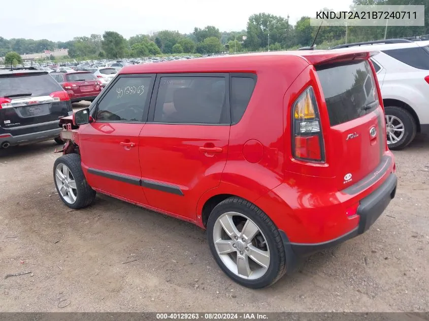 KNDJT2A21B7240711 2011 Kia Soul +/!/Sport