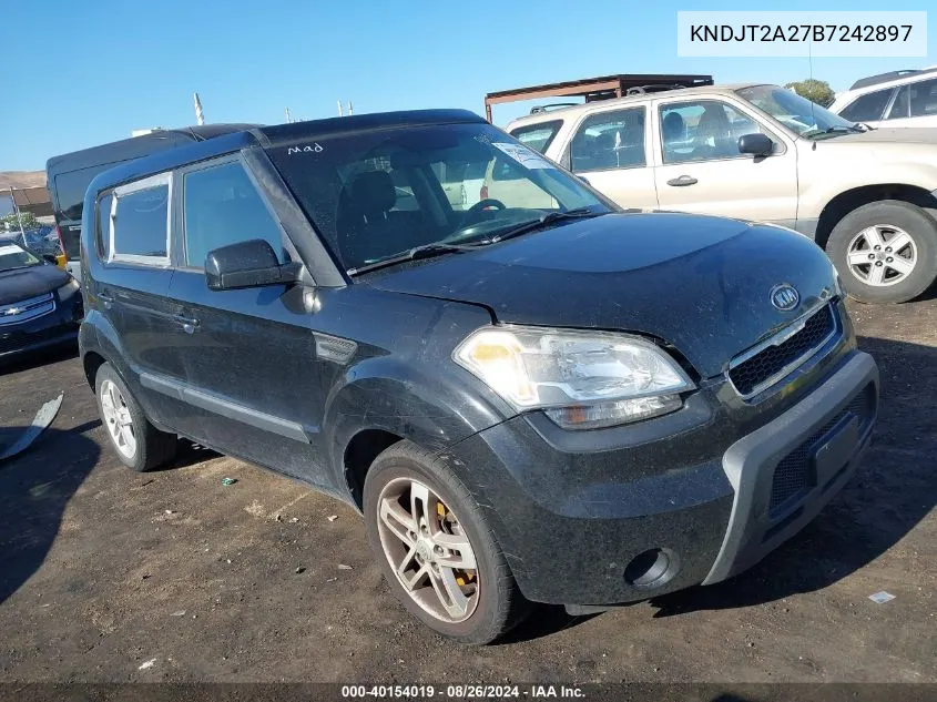 KNDJT2A27B7242897 2011 Kia Soul +