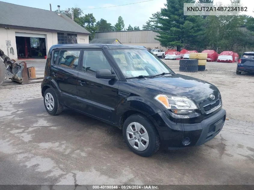 2011 Kia Soul VIN: KNDJT2A14B7234182 Lot: 40198546