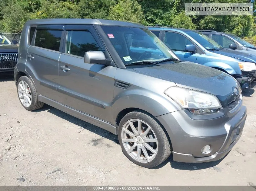 2011 Kia Soul ! VIN: KNDJT2A2XB7281533 Lot: 40198689