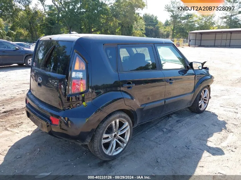 2011 Kia Soul ! VIN: KNDJT2A20B7328097 Lot: 40233126