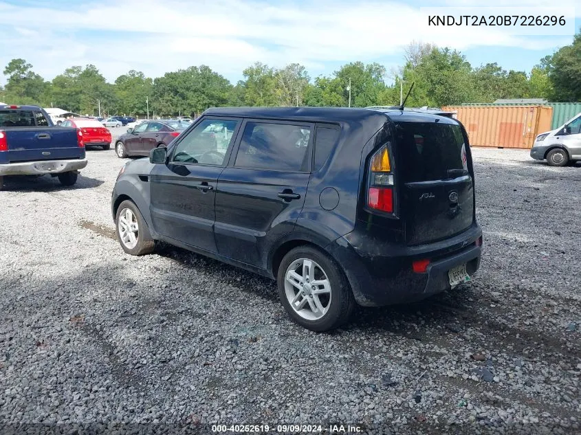 KNDJT2A20B7226296 2011 Kia Soul +