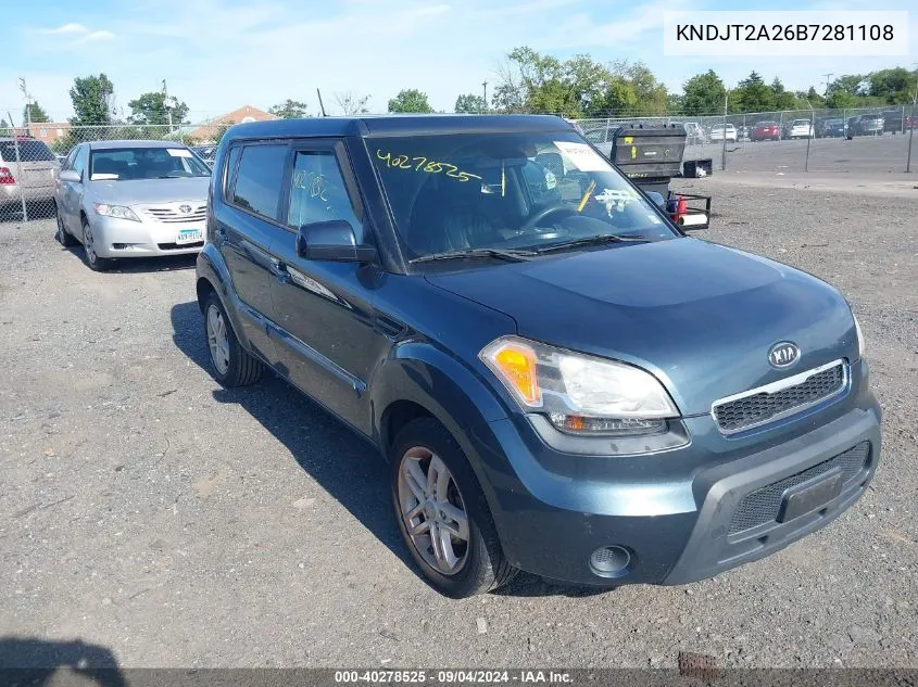 KNDJT2A26B7281108 2011 Kia Soul +