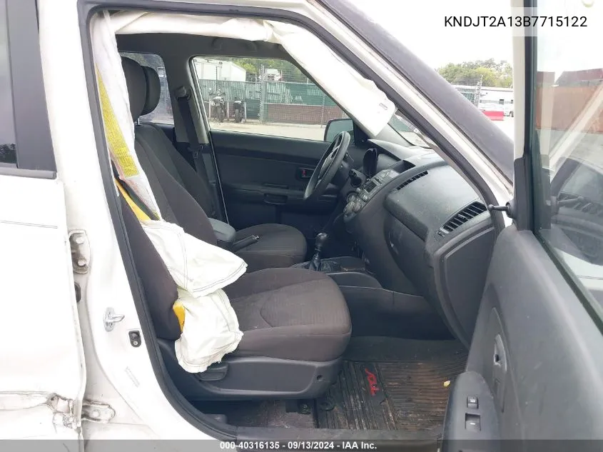 KNDJT2A13B7715122 2011 Kia Soul