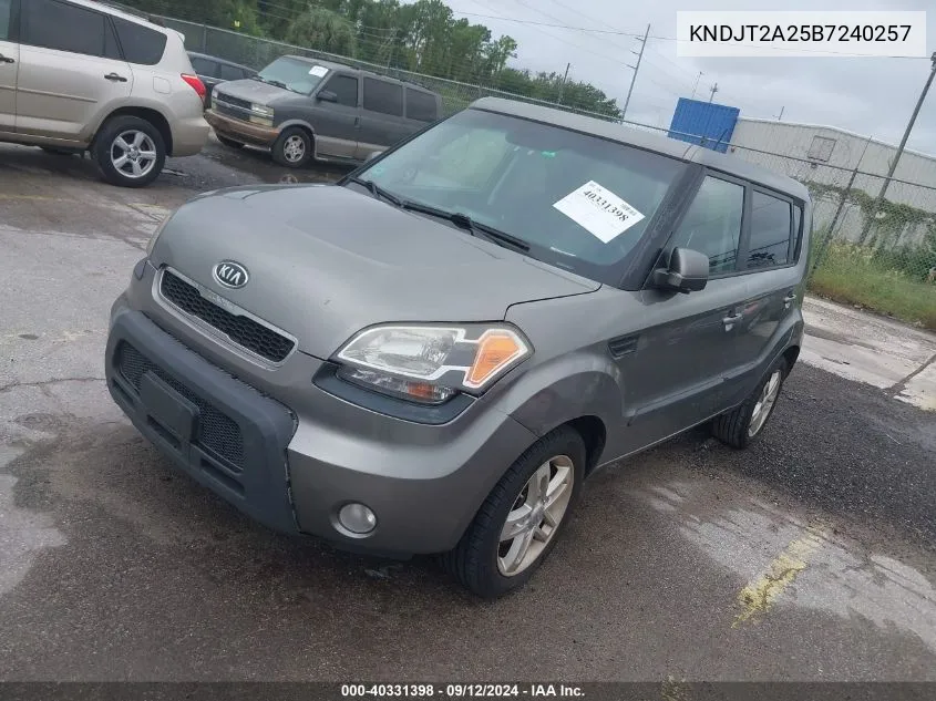 KNDJT2A25B7240257 2011 Kia Soul +/!/Sport