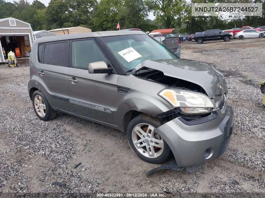 2011 Kia Soul VIN: KNDJT2A26B7244527 Lot: 40332991