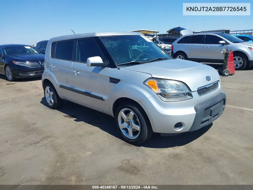 KNDJT2A28B7726545 2011 Kia Soul +