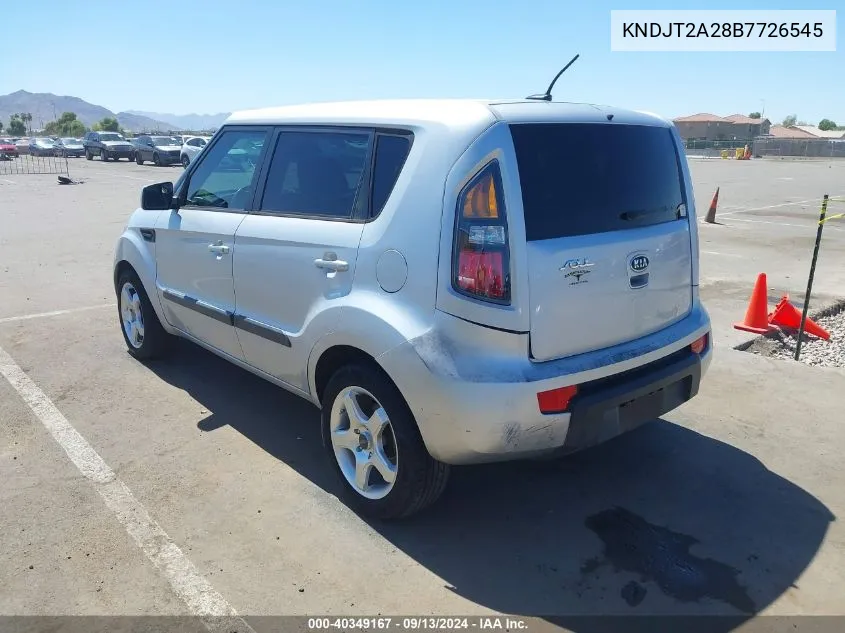 KNDJT2A28B7726545 2011 Kia Soul +