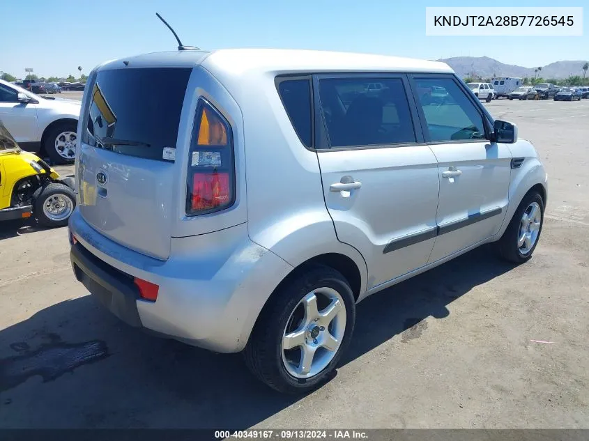 KNDJT2A28B7726545 2011 Kia Soul +