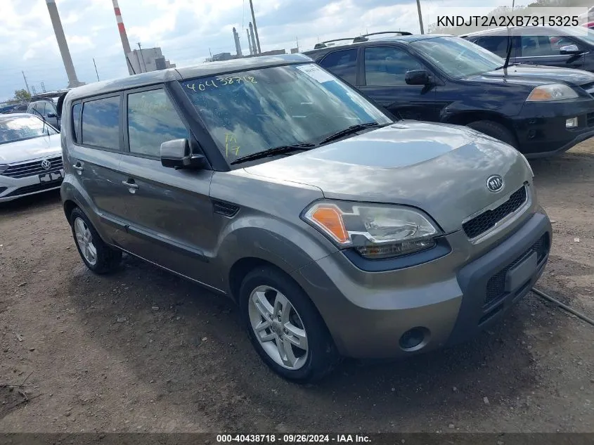 KNDJT2A2XB7315325 2011 Kia Soul +