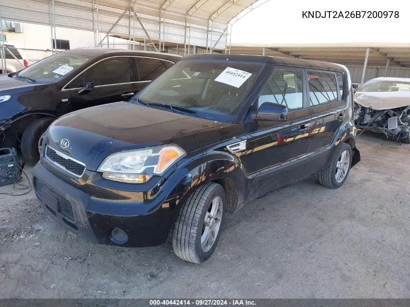 KNDJT2A26B7200978 2011 Kia Soul +