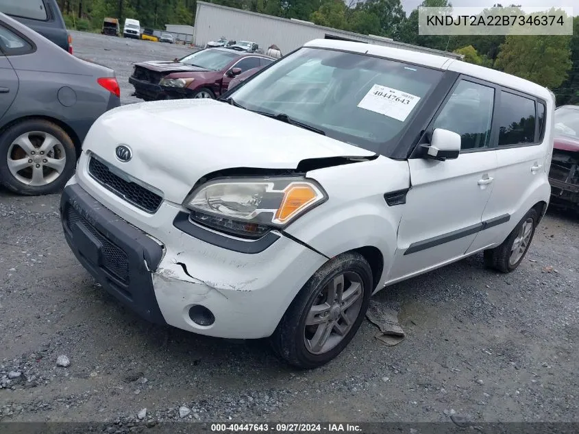 KNDJT2A22B7346374 2011 Kia Soul +