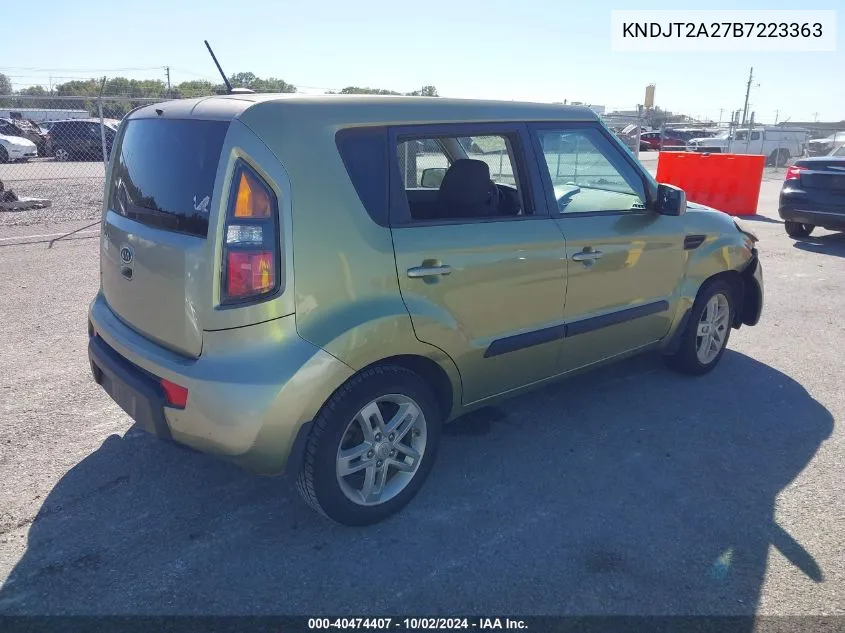 KNDJT2A27B7223363 2011 Kia Soul +