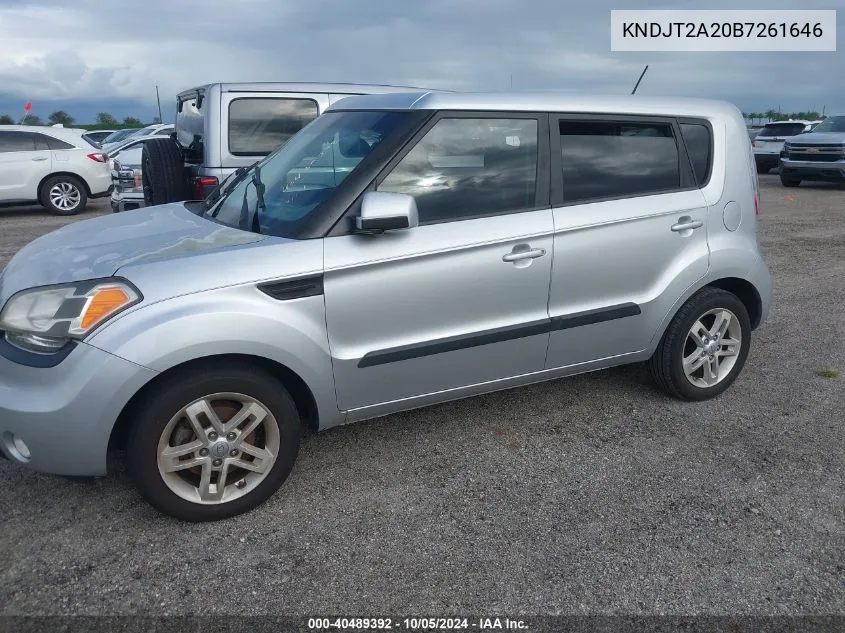 KNDJT2A20B7261646 2011 Kia Soul +/!/Sport