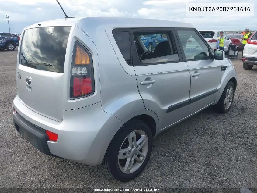 KNDJT2A20B7261646 2011 Kia Soul +/!/Sport