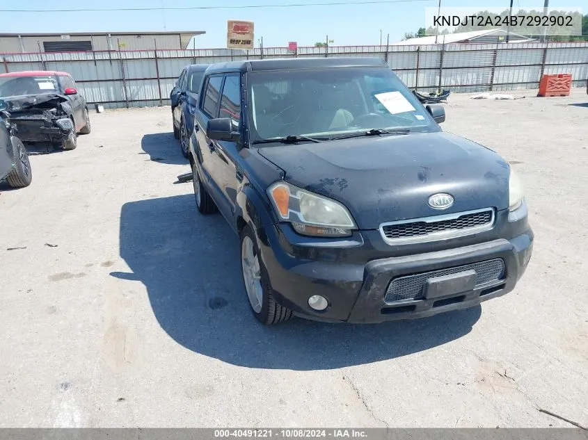 2011 Kia Soul +/!/Sport VIN: KNDJT2A24B7292902 Lot: 40491221