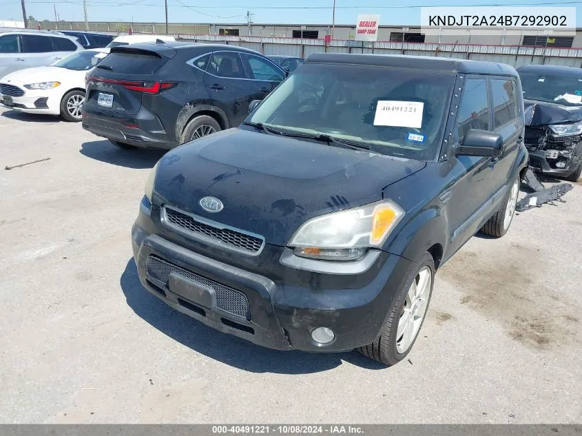 2011 Kia Soul +/!/Sport VIN: KNDJT2A24B7292902 Lot: 40491221