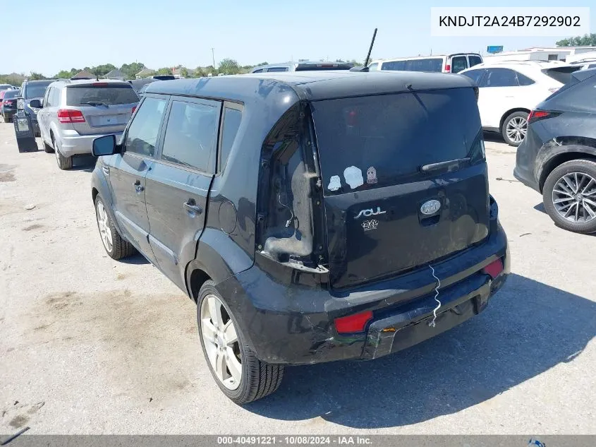 2011 Kia Soul +/!/Sport VIN: KNDJT2A24B7292902 Lot: 40491221