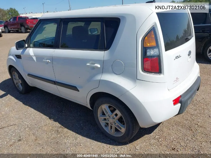 KNDJT2A2XB7302106 2011 Kia Soul +