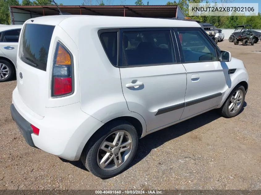 KNDJT2A2XB7302106 2011 Kia Soul +